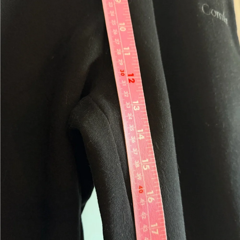 SET Black Comfrt Embroidered Black Unisex Hoodie & Sweats Like New 2 pc - Picture 11 of 11